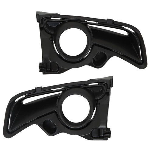 Solid Spare For Toyota Highlander 2018-2019 Front Bumper Fog Lights Pair LH&RH+Upper Grille