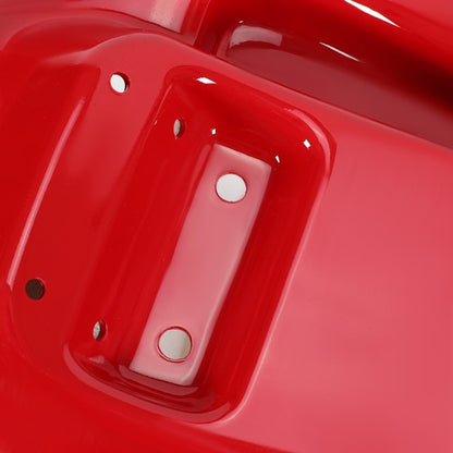 Solid Spare For Honda ATC70 1978-1985 Front and Rear Fender Kit Red Plastic