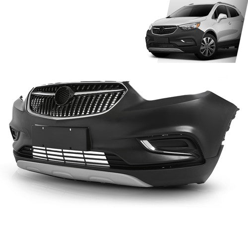 Solid Spare Front Bumper Cover Grille Kit Fit For 2017 2018 2019 2020 2021 2022 Buick Encore