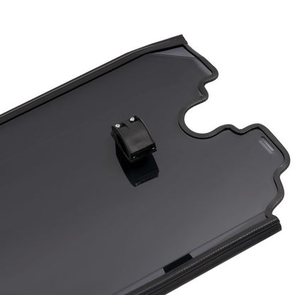 Solid Spare Scratch Resistant Window For Kawasaki Mule PRO-MX 19-up Smoke Rear Windshield