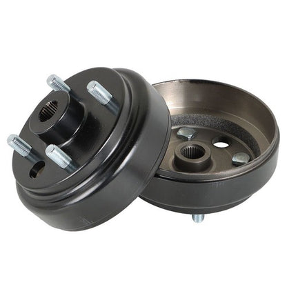 Solid Spare 2X Rear Wheel Brake Hub Drum 30 Teeth For EZGO TXT 4 Cycle Golf Cart 91+ RXV 09+