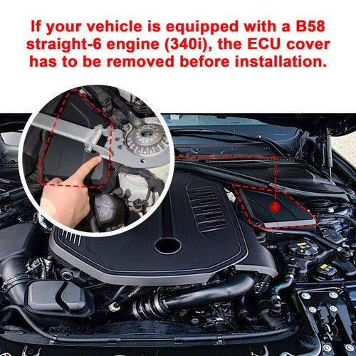 Solid Spare Front Engine Upper Strut Bar Tower Brace For 12-18 BMW 3 Series F30/F31/F34/F35