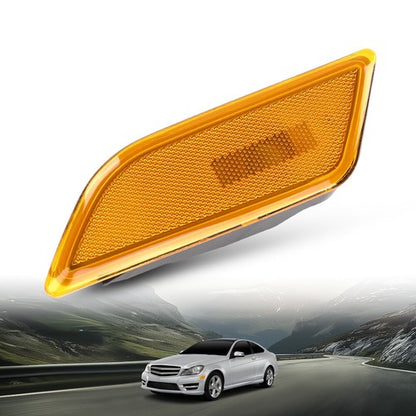 Solid Spare Front Side Marker Light Left Fit For 2012-2015 Mercedes Benz C350 C300 C250