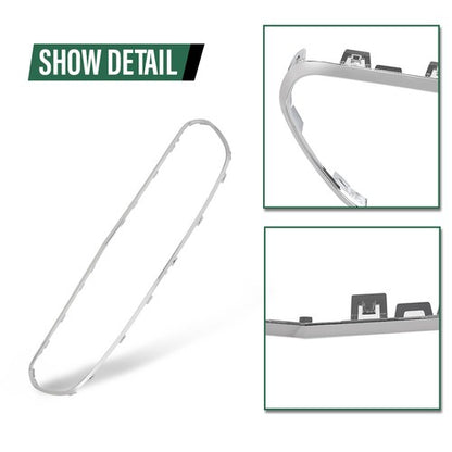 Solid Spare Front Grille Center Molding Trim Fit For 2017-2020 Mercedes Benz E350 MB1202106