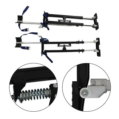 Solid Spare Drywall Stilts 36" - 48" Adjustable Aluminum Alloy For Painting Electrical Stilt