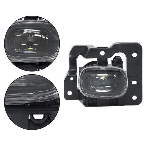 Solid Spare LED For Nissan Pathfinder 2023-2024 New Left&Right Front Lamps Clear Fog Lights