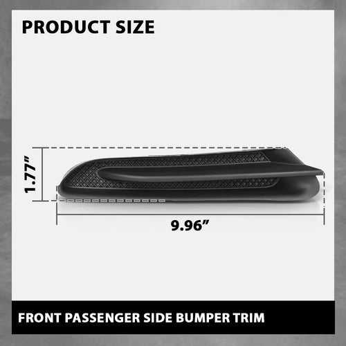 Solid Spare Front Bumper Trim-Finish Molding Right Fit For 2013-2016 Buick Encore 95235063
