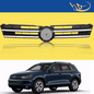 For 2011-2014 Volkswagen Touareg Front Bumper Upper Grille Grill W/Chrome Trim