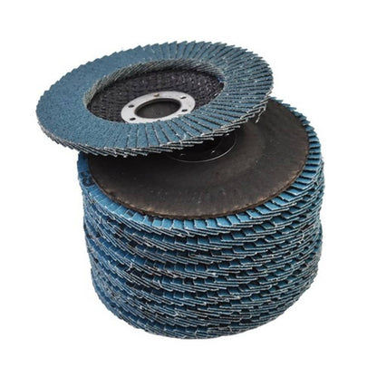 Solid Spare T29 PACK 50 PREMIUM ZIRCONIA FLAP DISC SANDING GRINDING 4-1/2" X 7/8" 80 GRIT