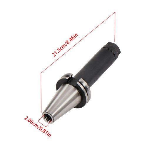 Solid Spare 2Pcs High Speed CAT40-ER20 Collet Chucks 6" Gage Length Balanced G2.5/25000RPM