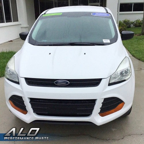 Solid Spare Fit For 2013-2016 Ford Escape 4-Door Front Bumper Lower Middle Grille Grill