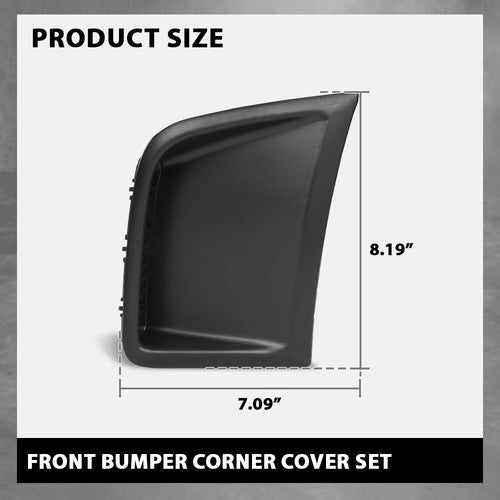 Solid Spare Front Bumper Corner Cover Fit For 2008-2014 Subaru Impreza WRX STi Left+Right