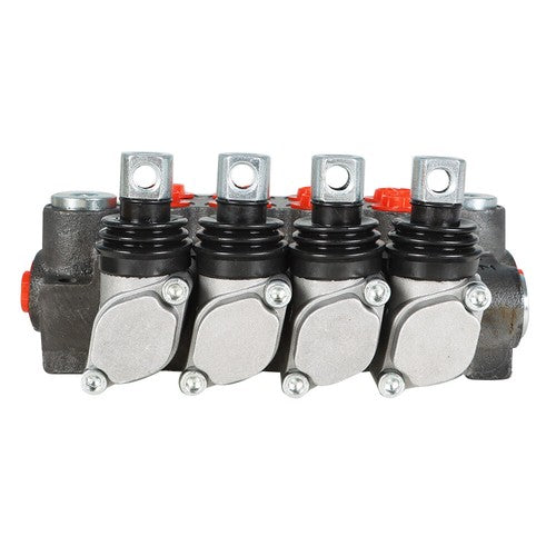 Solid Spare 4 Spool Hydraulic Directional Control Valve 11gpm Double Acting Cylinder New