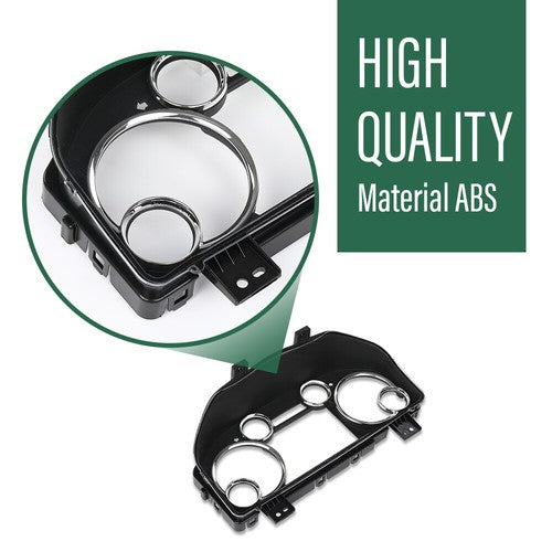 Solid Spare Fit For 2013-2018 Dodge Ram 1500 2500 Instrument Speedometer Gauge Cluster Lens
