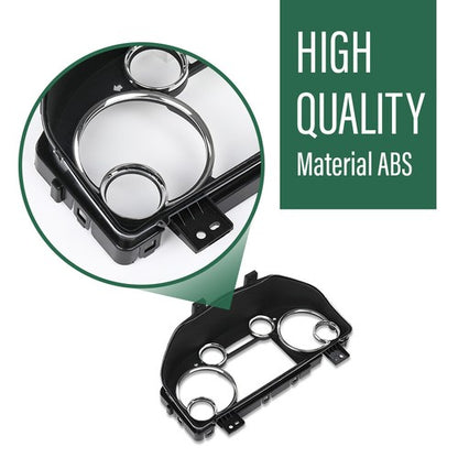 Solid Spare Fit For 2013-2018 Dodge Ram 1500 2500 Instrument Speedometer Gauge Cluster Lens