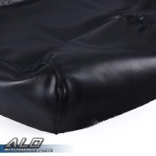 Solid Spare Fit For 2002-up Yamaha Grizzly 660 Seat Cover Synthetic Leather Black Cover