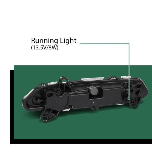 Solid Spare LED Fog Light Daytime Running Lamp Left Fit For Mercedes-Benz S550 S600 S63 AMG