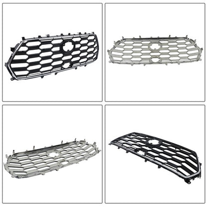 Solid Spare New Front Bumper Upper Grille For Toyota Sequoia 2023-2024 Black 53114-0C500