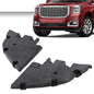 Solid Spare Front Bumper Trim Filler Panel Left+Right Fit For 2015-2020 GMC Yukon/Yukon XL
