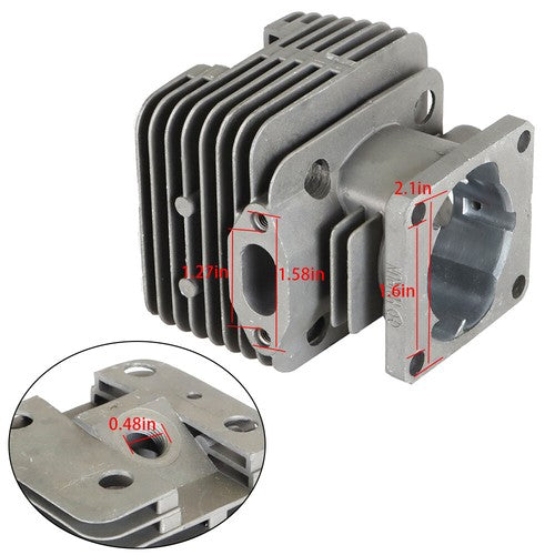 Solid Spare 0mm Cylinder Piston Kit For FT250 HT250 FS250 FS250R FS202 FS120 FS200