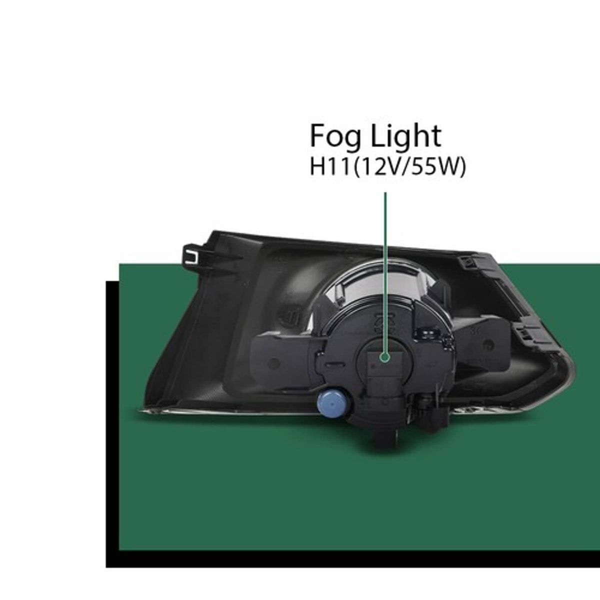Solid Spare Fog Lights Driving Lamps w/ Wiring Fit For 2019-2022 Nissan Altima Left+Right
