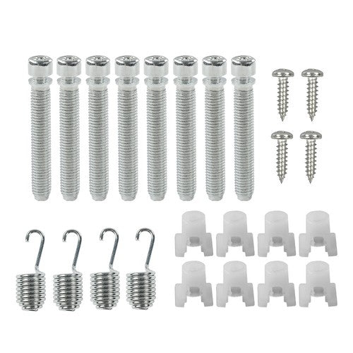 Solid Spare Fit For 62-67 Impala Belair Biscayne 1-1/2?? Screw Spring Headlight Adjuster Kit