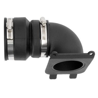Solid Spare Aluminium Belt Box Snorkel Adapter Elbow For Polaris RZR XP/XP4 Turbo 2016-2018