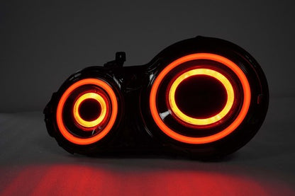 For 2007-2017 Nissan GTR GT-R R35 A Pair Fit Rear Lamps Assembly LED Tail Light