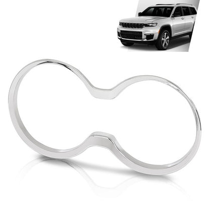 Solid Spare Inner Gear Shift Cup Holder Cover Trim Bezel For 2011-2021 Jeep Grand Cherokee