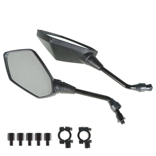 Solid Spare For Can-Am Outlander 500 2007-2015 ATV Rear View Side Mirrors