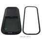 Solid Spare RV Window Horizontal Sliding Window 36  Width × 15  Height w/ Trim Ring Black