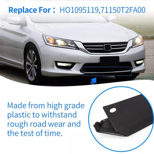 Solid Spare Fit Honda Accord Sedan 2013 2014 2015 Front Bumper Lower Grille Garnish Trim