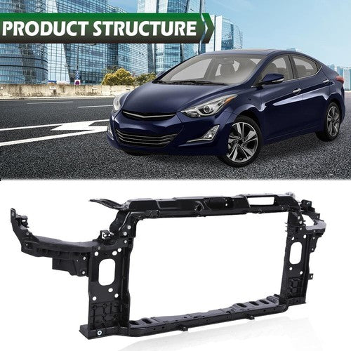 Solid Spare Radiator Support HY1225169 Fit For 2011 2012 2013 2014 Hyundai Elantra Sedan