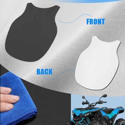 Solid Spare All Weather Black PVC Seat Covers For Can Am Outlander Max 450 500 650 800R 1000