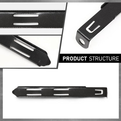 Solid Spare Headlight Mounting Retainer Tab Clips Fit For 99-04 Mustang or Cobra Set of 4