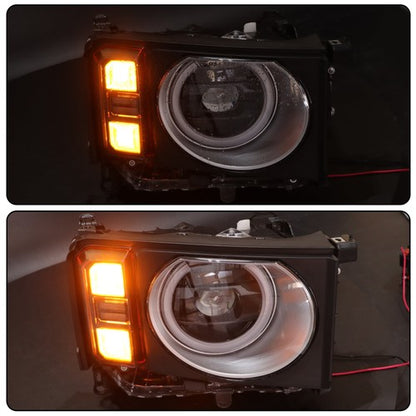 Solid Spare Clear Headlight Assembly For Toyota Land Cruiser 2024 2025 Right/Passenger Side