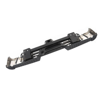 Solid Spare For Ford F-150 2015 2016-2020 Chrome Steel Rear Step Bumper Assembly w/ Max Tow
