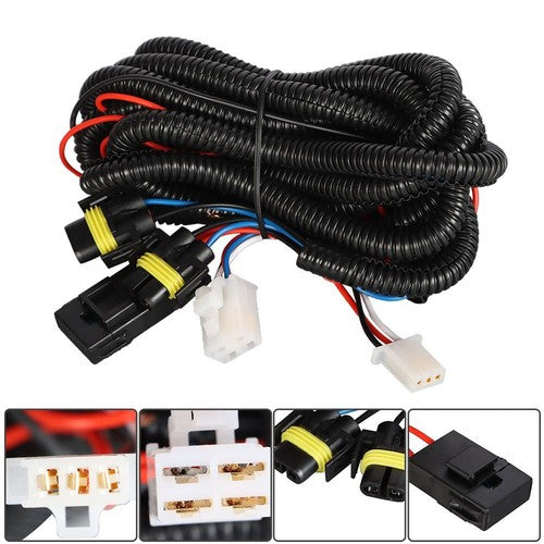 Solid Spare Halogen Fog Lights w/Wiring+Switch+Bezles For 2010-2014 Chevy Cruze LH+RH Side