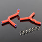Solid Spare 2PCS Fit For KTM 85SX 2003 - 2012 Silicone Radiator Hose Clamps Kit Red