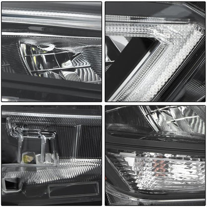 Solid Spare Clear Lens New For Nissan Versa S SR SV 2020-2021 Pair Headlight Replacement LED