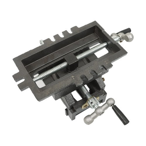 Solid Spare 2 Way 4" Cross Drill Press Vise X-Y Clamp Heavy Duty Machine Slide Metal Milling