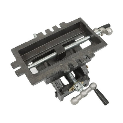 Solid Spare 2 Way 4" Cross Drill Press Vise X-Y Clamp Heavy Duty Machine Slide Metal Milling