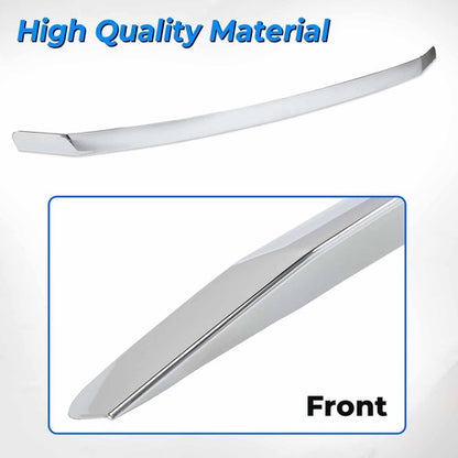 Solid Spare Hood Molding For Toyota Avalon 2005-2010 Front Grille Cover Chrome Trim
