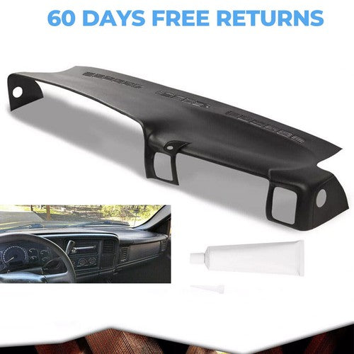 Solid Spare ABS Molded Dash Cap Board Cover Dashboard Overlay For Silverado Sierra 99-06