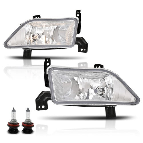 Solid Spare Fit For 2006 2007 2008 Honda Pilot Fog Lights Driving Lamps Left+Right Side