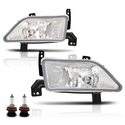 Solid Spare Fit For 2006 2007 2008 Honda Pilot Fog Lights Driving Lamps Left+Right Side
