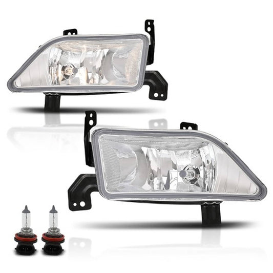 Solid Spare Fit For 2006 2007 2008 Honda Pilot Fog Lights Driving Lamps Left+Right Side