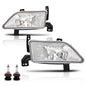 Solid Spare Fit For 2006 2007 2008 Honda Pilot Fog Lights Driving Lamps Left+Right Side