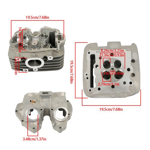 Solid Spare Cylinder Head for Honda Sportrax 400 XR400R TRX400EX 12200-KCY-670 1996-2014