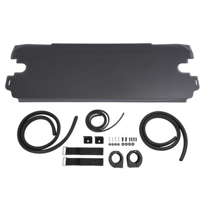 Solid Spare Scratch Resistant Window For Kawasaki Mule PRO-MX 19-up Smoke Rear Windshield